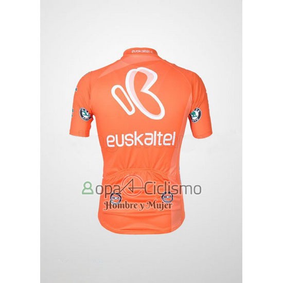 Euskalte Ropa Ciclismo Culotte Corto 2011 Hombre Mangas Cortas Naranja